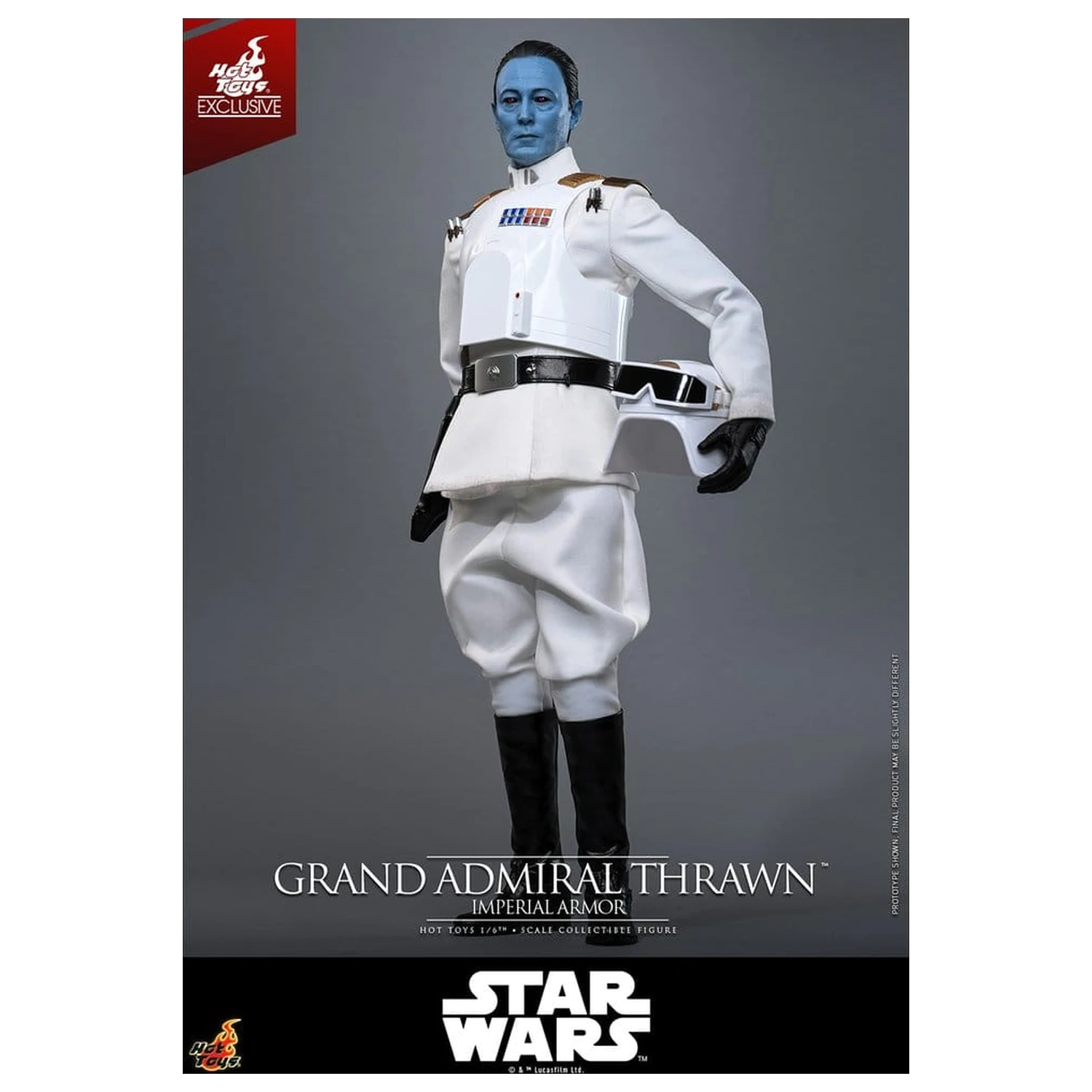 Star Wars: Rebels Telewizyjna Kolekcja Arcydzieł Figurka Akcji 1/6 Grand Admiral Thrawn (Imperial Armor) 32 cm zdjęcie produktu
