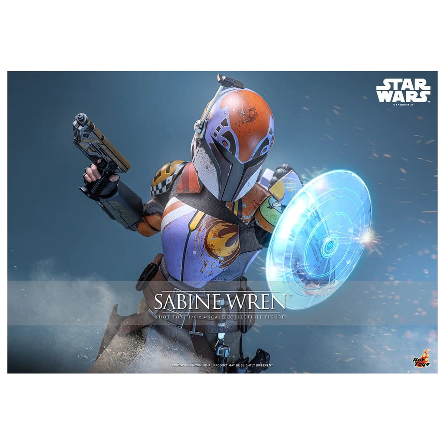 Star Wars: Rebels Telewizyjna Figurka Akcji arcydzieło w skali 1/6 Sabine Wren 29 cm zdjęcie produktu