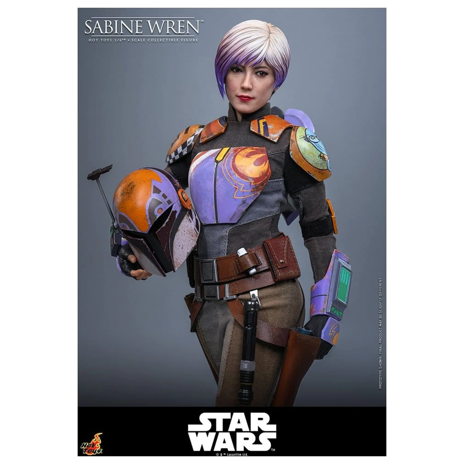 Star Wars: Rebels Telewizyjna Figurka Akcji arcydzieło w skali 1/6 Sabine Wren 29 cm zdjęcie produktu