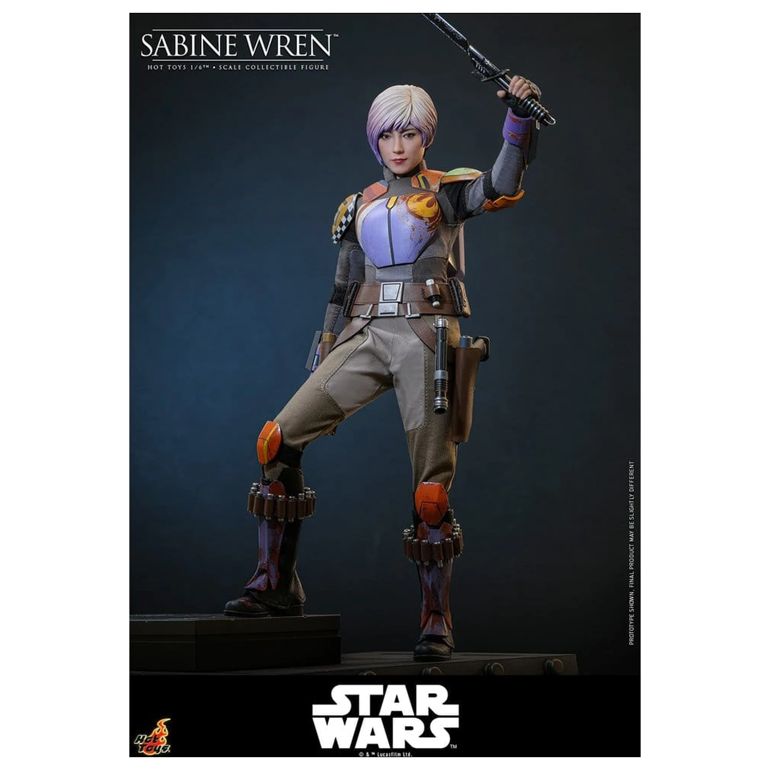 Star Wars: Rebels Telewizyjna Figurka Akcji arcydzieło w skali 1/6 Sabine Wren 29 cm zdjęcie produktu