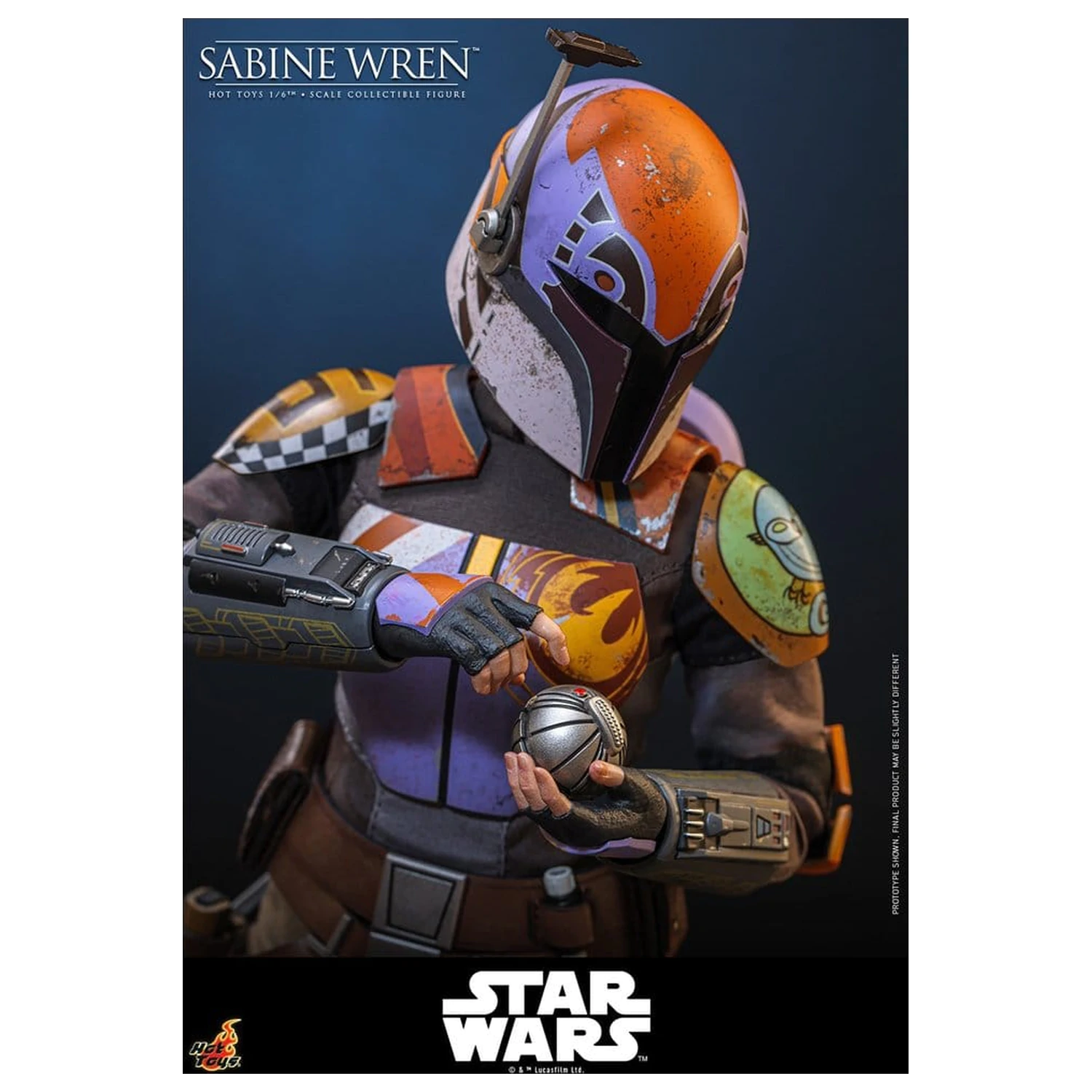 Star Wars: Rebels Telewizyjna Figurka Akcji arcydzieło w skali 1/6 Sabine Wren 29 cm zdjęcie produktu