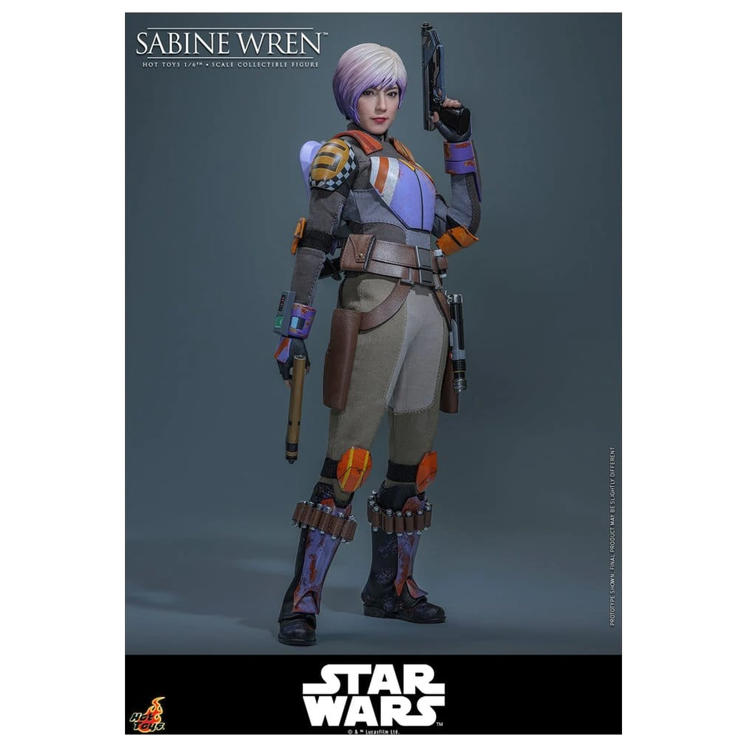 Star Wars: Rebels Telewizyjna Figurka Akcji arcydzieło w skali 1/6 Sabine Wren 29 cm zdjęcie produktu
