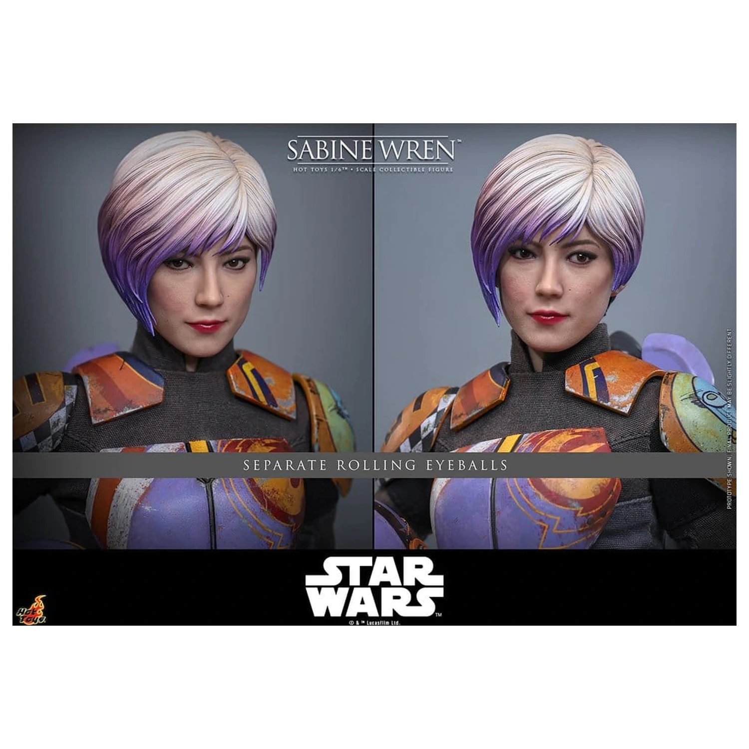 Star Wars: Rebels Telewizyjna Figurka Akcji arcydzieło w skali 1/6 Sabine Wren 29 cm zdjęcie produktu