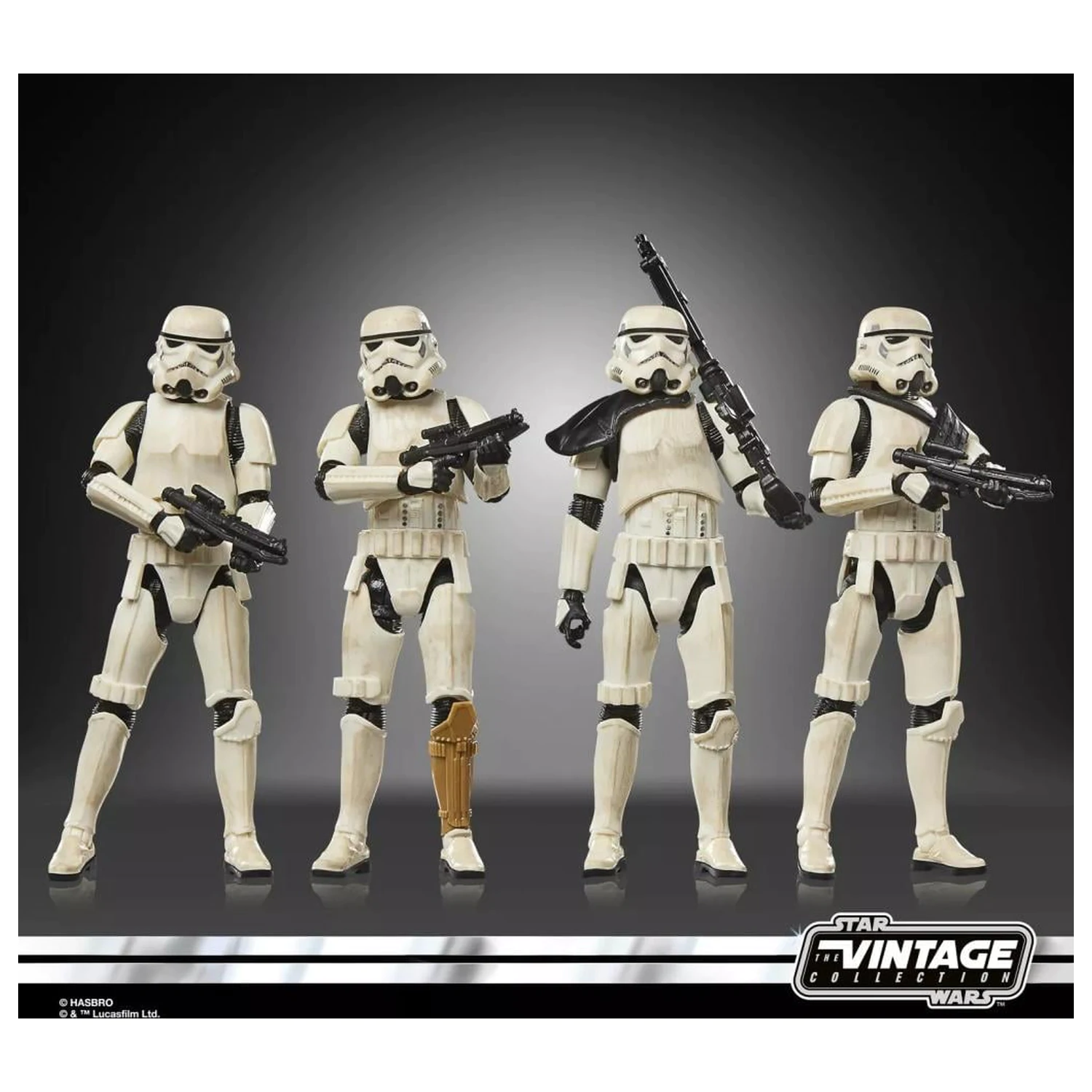 Star Wars Remnant Stormtrooper Wielopak 4 Figurki Vintage Coll. 10 cm zdjęcie produktu