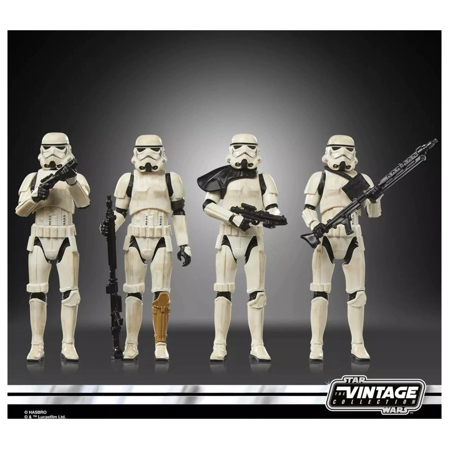 Star Wars Remnant Stormtrooper Wielopak 4 Figurki Vintage Coll. 10 cm zdjęcie produktu