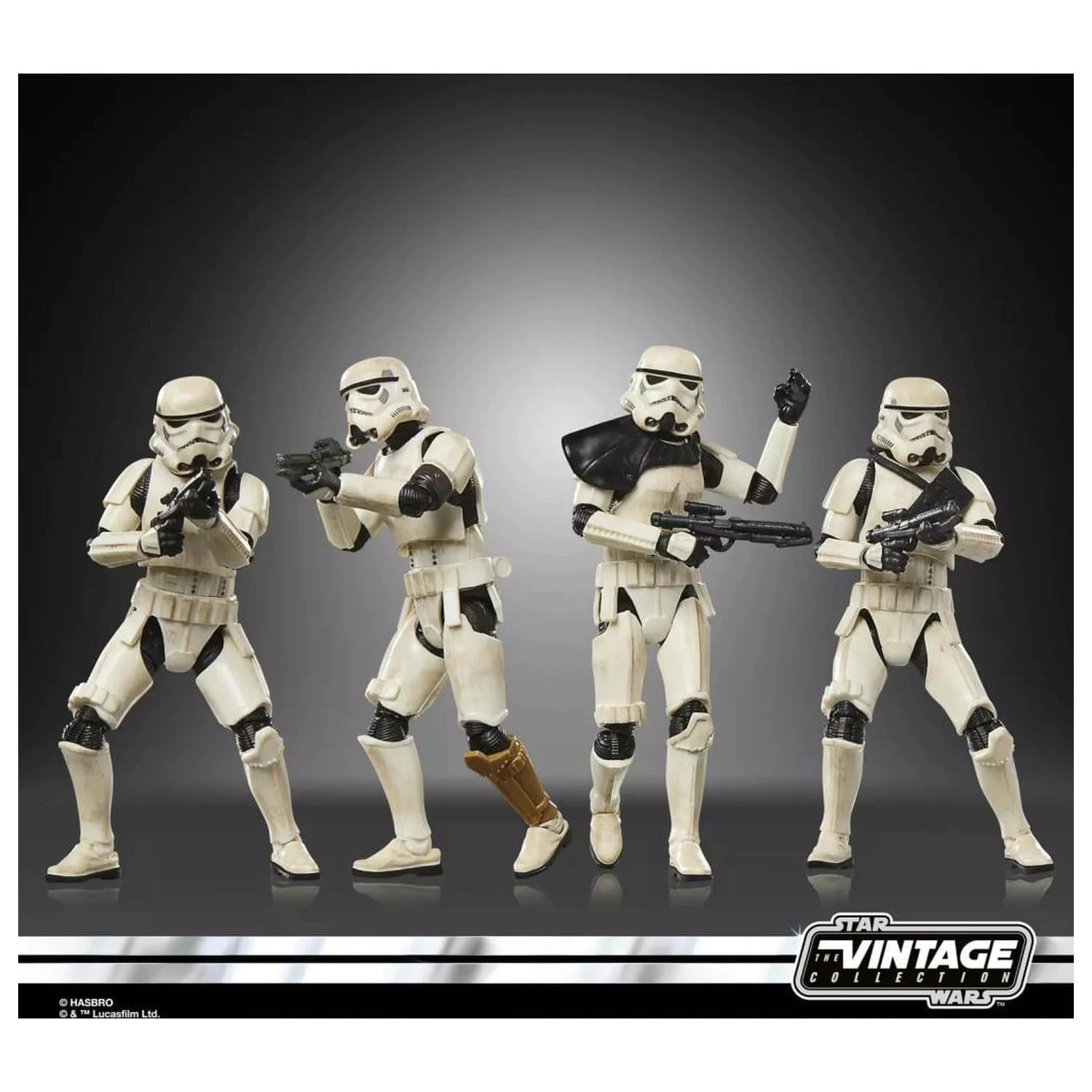 Star Wars Remnant Stormtrooper Wielopak 4 Figurki Vintage Coll. 10 cm zdjęcie produktu