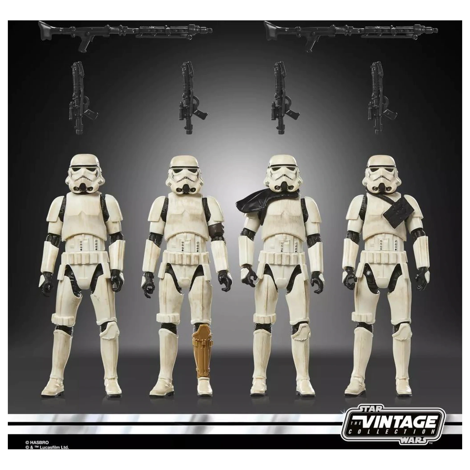 Star Wars Remnant Stormtrooper Wielopak 4 Figurki Vintage Coll. 10 cm zdjęcie produktu