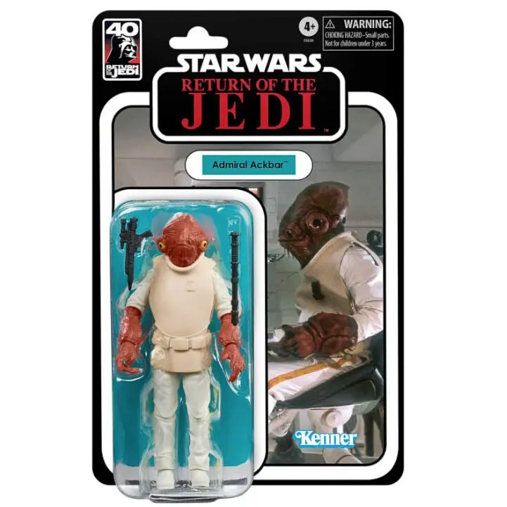 Star Wars: Powrót Jedi 40. rocznica Admiral Ackbar figurka 15 cm zdjęcie produktu