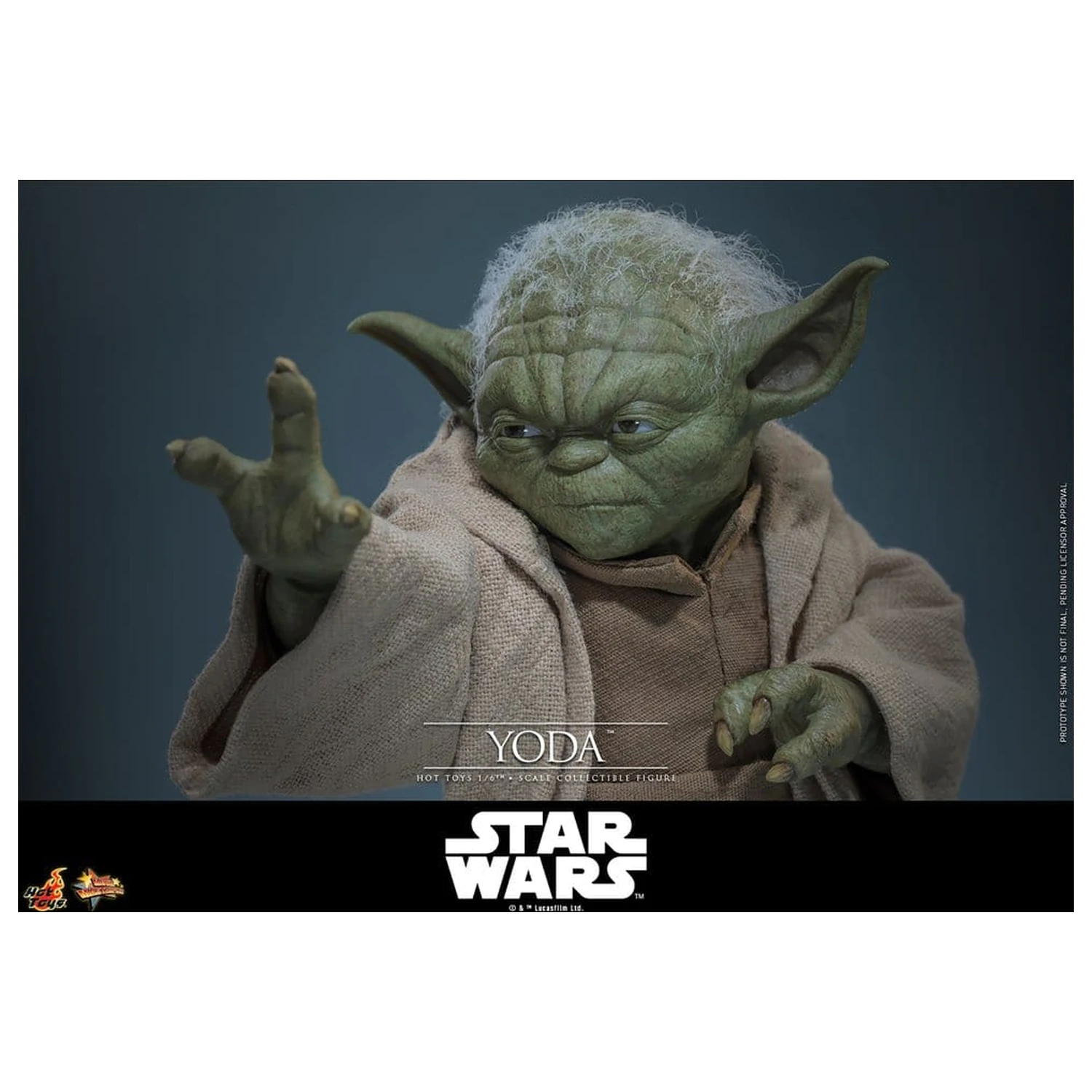 Star Wars: Revenge of the Sith Movie Masterpiece Figurka akcji 1/6 Yoda 14 cm zdjęcie produktu
