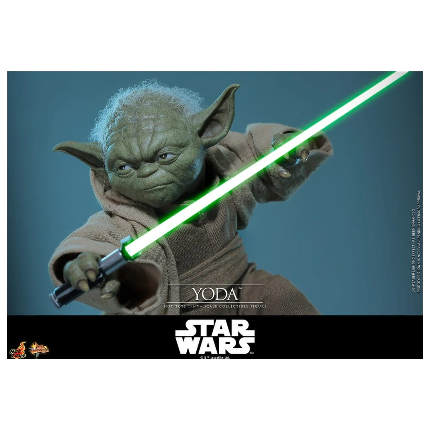 Star Wars: Revenge of the Sith Movie Masterpiece Figurka akcji 1/6 Yoda 14 cm zdjęcie produktu