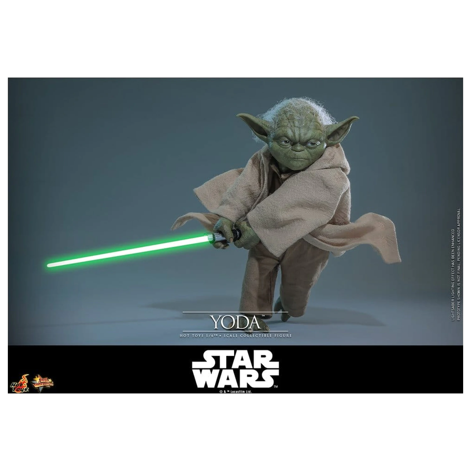 Star Wars: Revenge of the Sith Movie Masterpiece Figurka akcji 1/6 Yoda 14 cm zdjęcie produktu