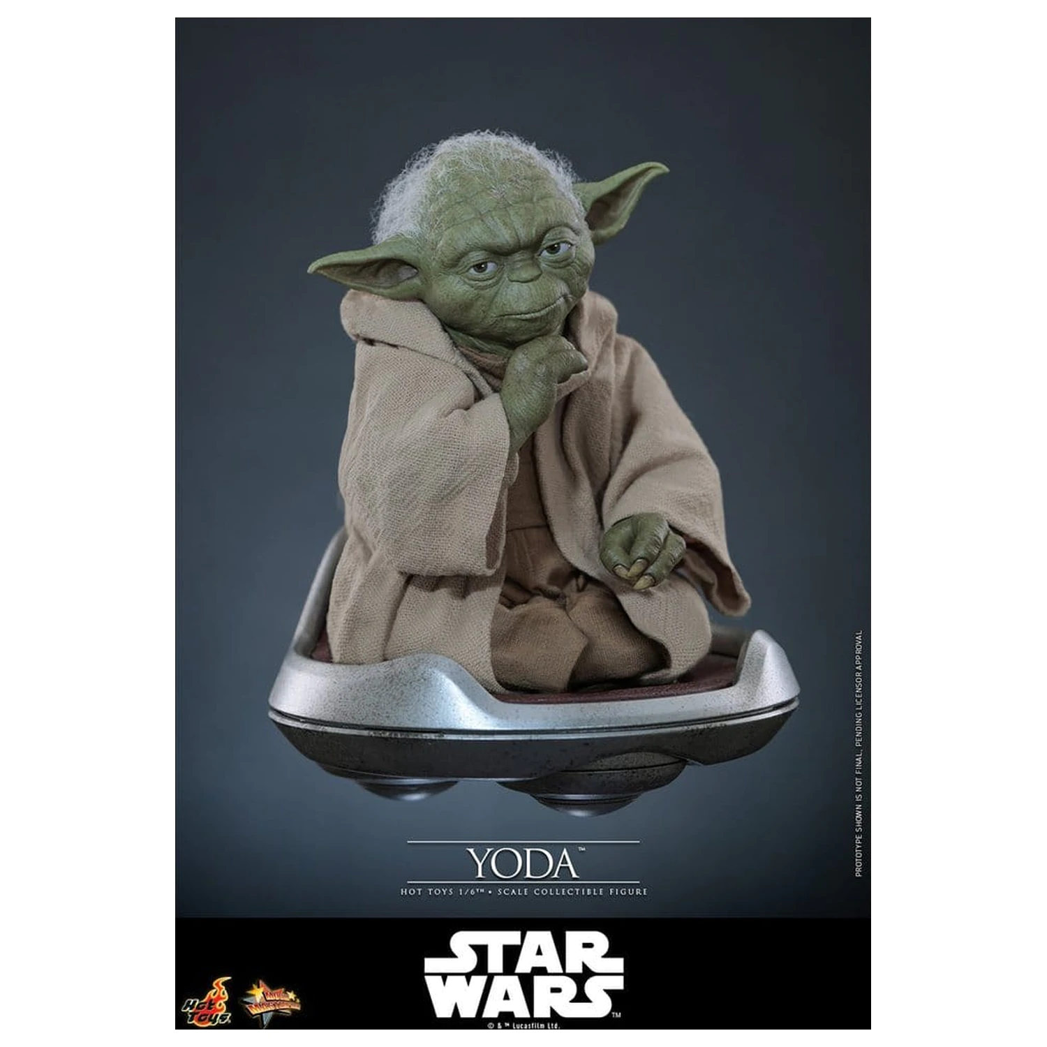 Star Wars: Revenge of the Sith Movie Masterpiece Figurka akcji 1/6 Yoda 14 cm zdjęcie produktu