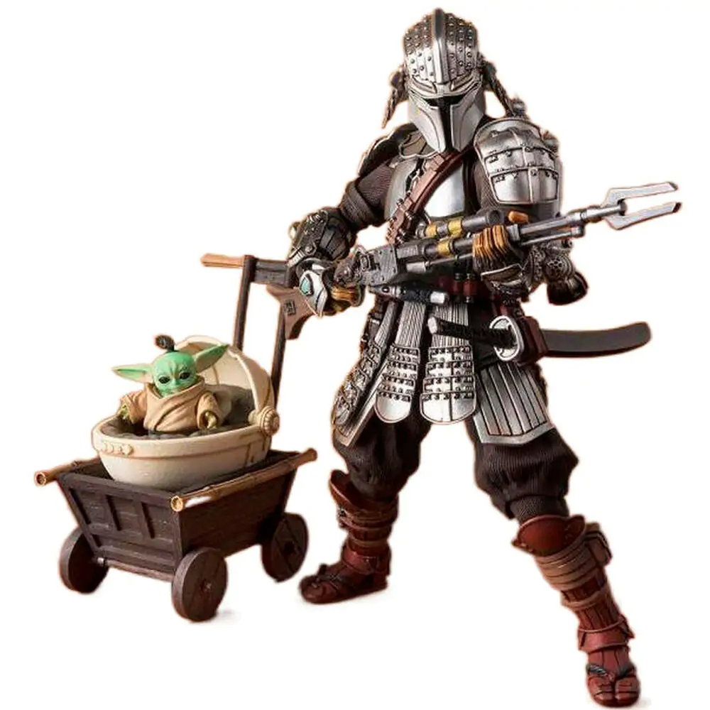 Star Wars Ronin Mandalorian Pancerz Beskaru & Figurka Grogu 18 cm zdjęcie produktu