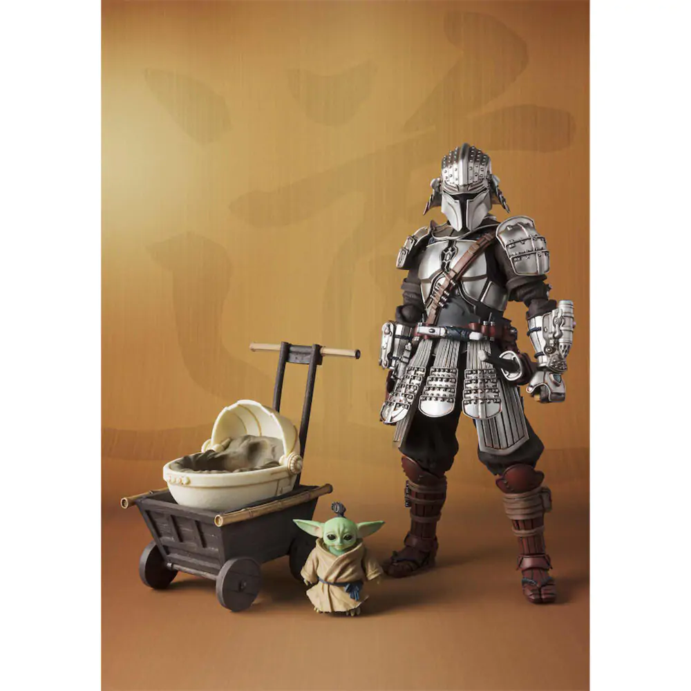 Star Wars Ronin Mandalorian Pancerz Beskaru & Figurka Grogu 18 cm zdjęcie produktu