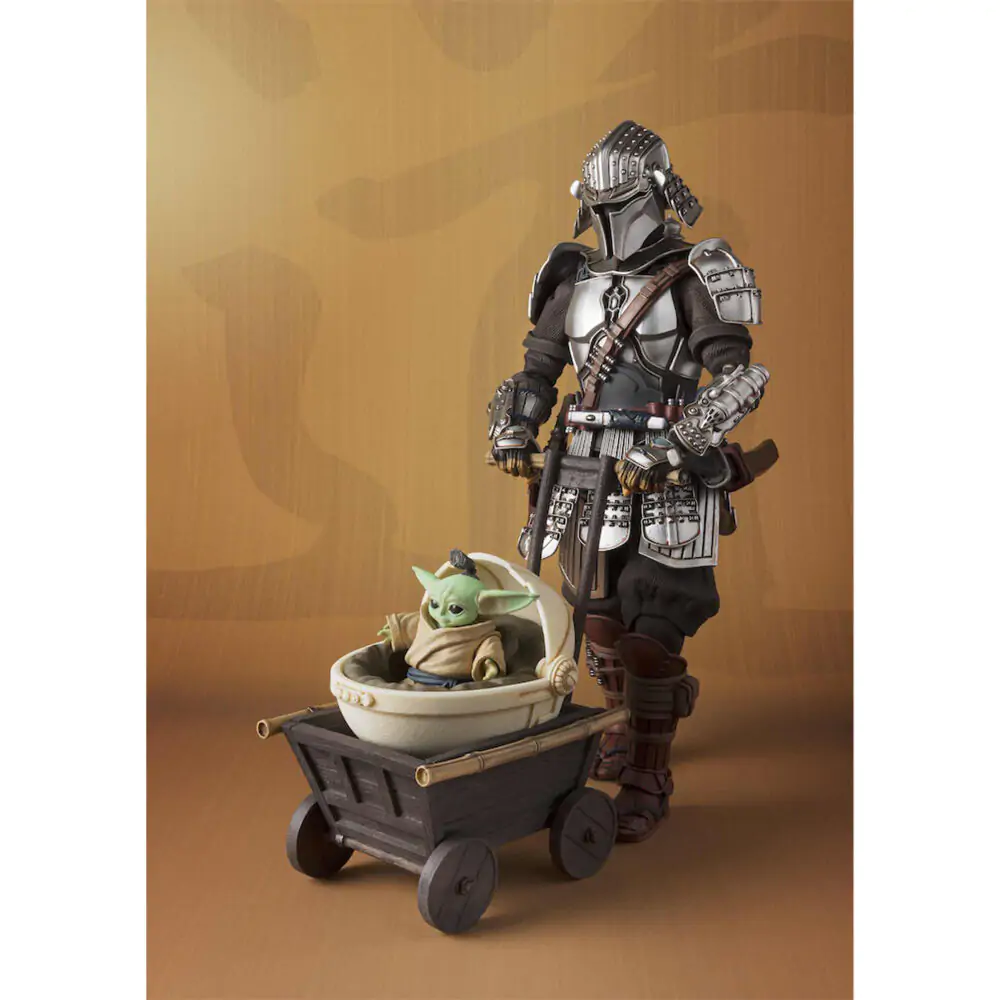 Star Wars Ronin Mandalorian Pancerz Beskaru & Figurka Grogu 18 cm zdjęcie produktu