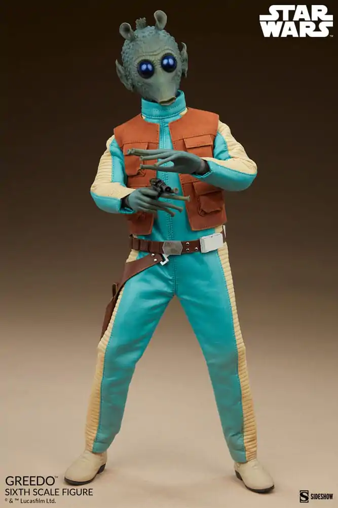 Figurka Akcji Star Wars Scum & Villainy 1/6 Greedo 30 cm zdjęcie produktu