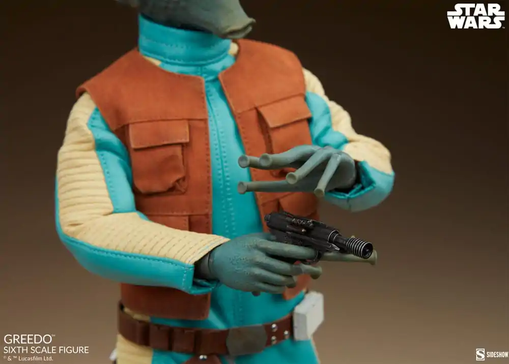 Figurka Akcji Star Wars Scum & Villainy 1/6 Greedo 30 cm zdjęcie produktu