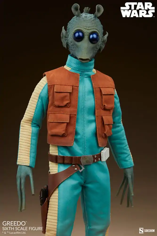 Figurka Akcji Star Wars Scum & Villainy 1/6 Greedo 30 cm zdjęcie produktu