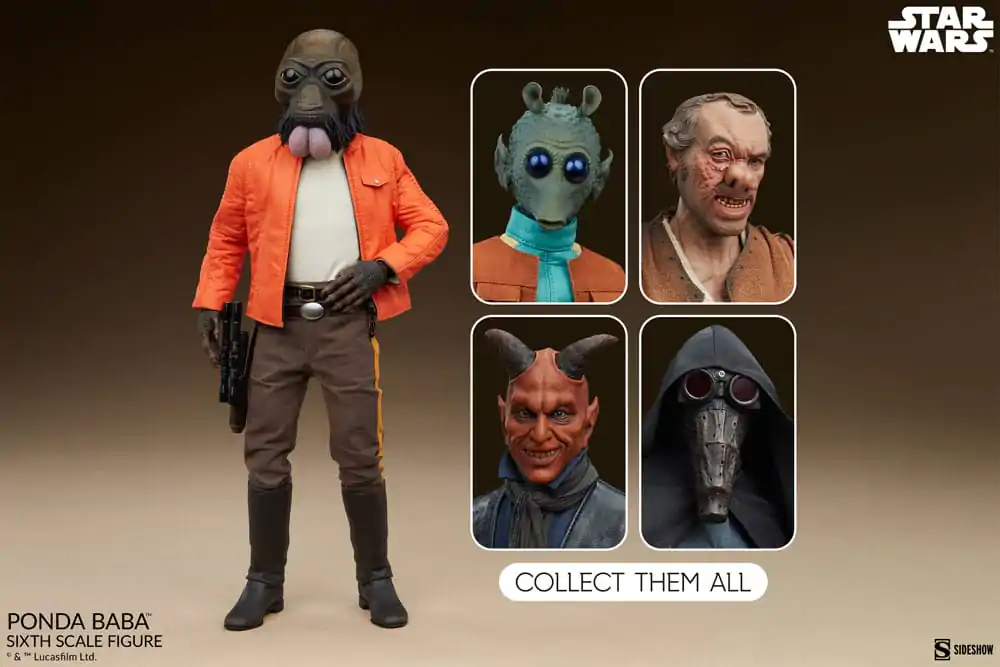 Star Wars Scum & Villainy Figurka Akcji 1/6 Ponda Baba 30 cm zdjęcie produktu