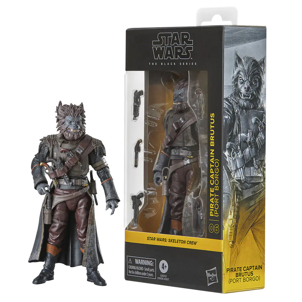 Star Wars Skeleton Crew Pirate Captain Brutus Port Borgo figura 15 cm zdjęcie produktu