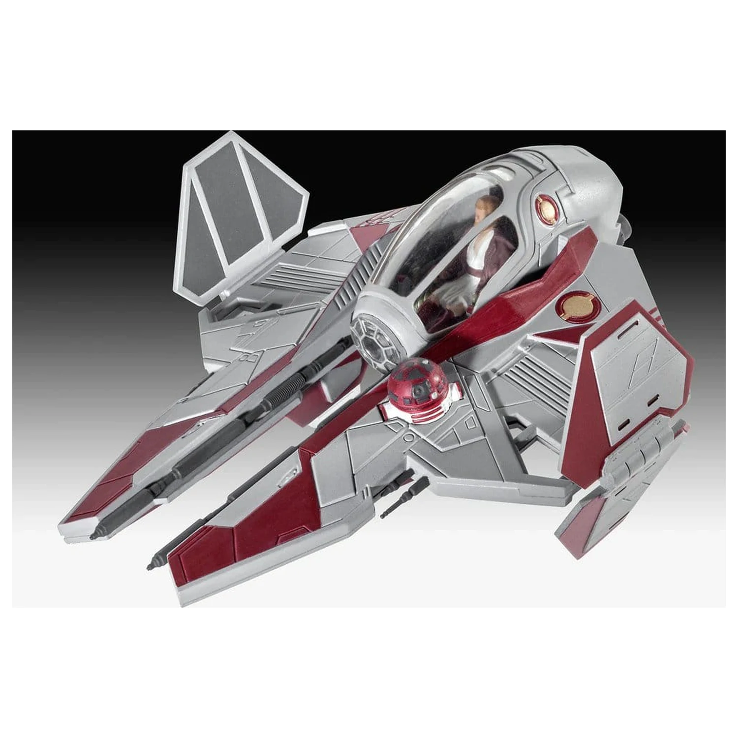 Star Wars Starter Kit Model Kit Myśliwiec Obi-Wana 10 cm zdjęcie produktu