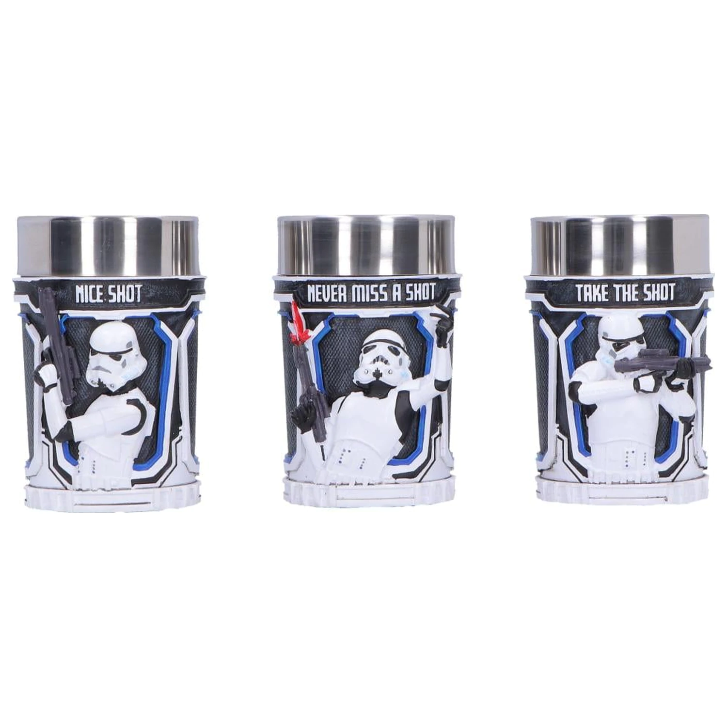 Star Wars Stormtrooper zestaw 3 kieliszków shot zdjęcie produktu