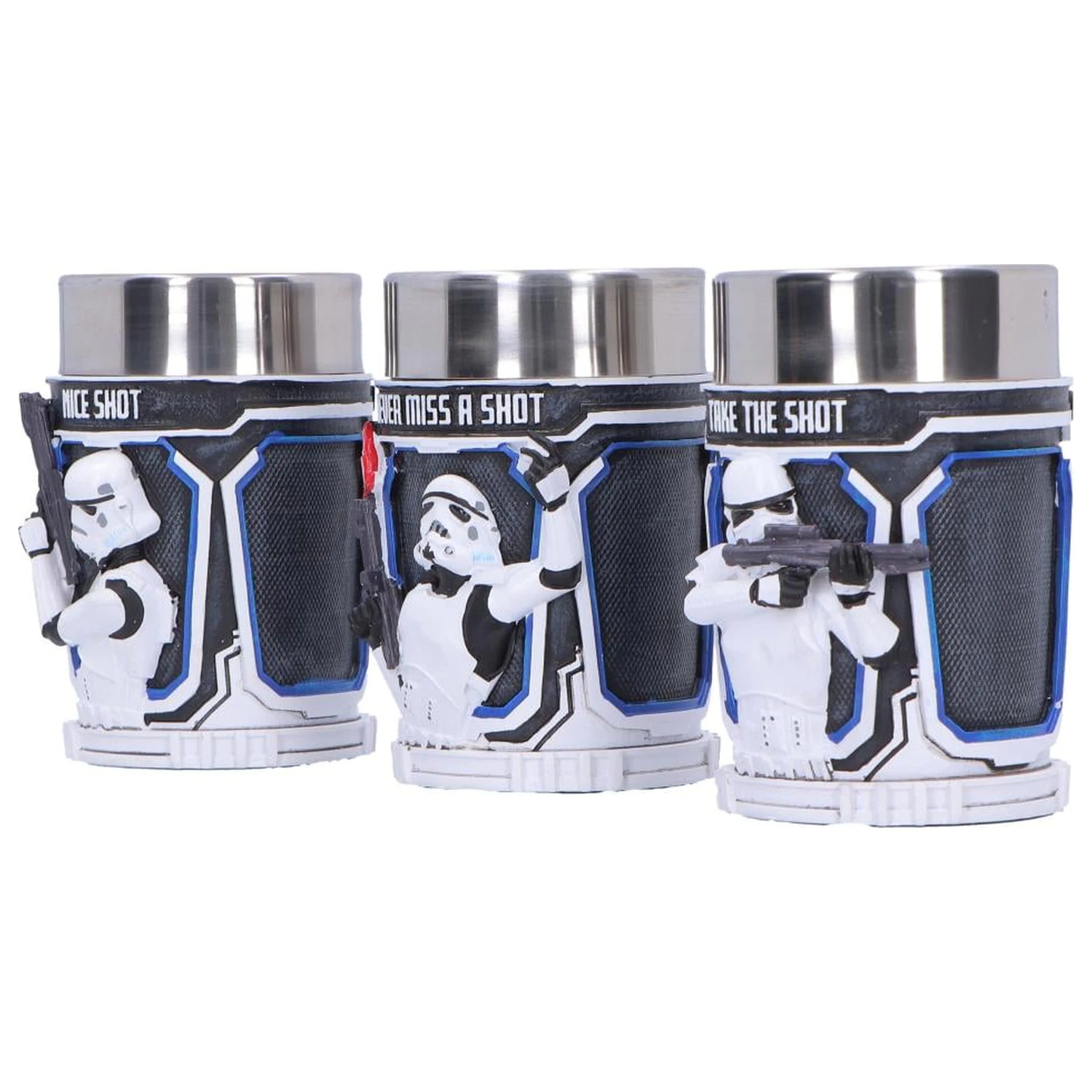 Star Wars Stormtrooper zestaw 3 kieliszków shot zdjęcie produktu