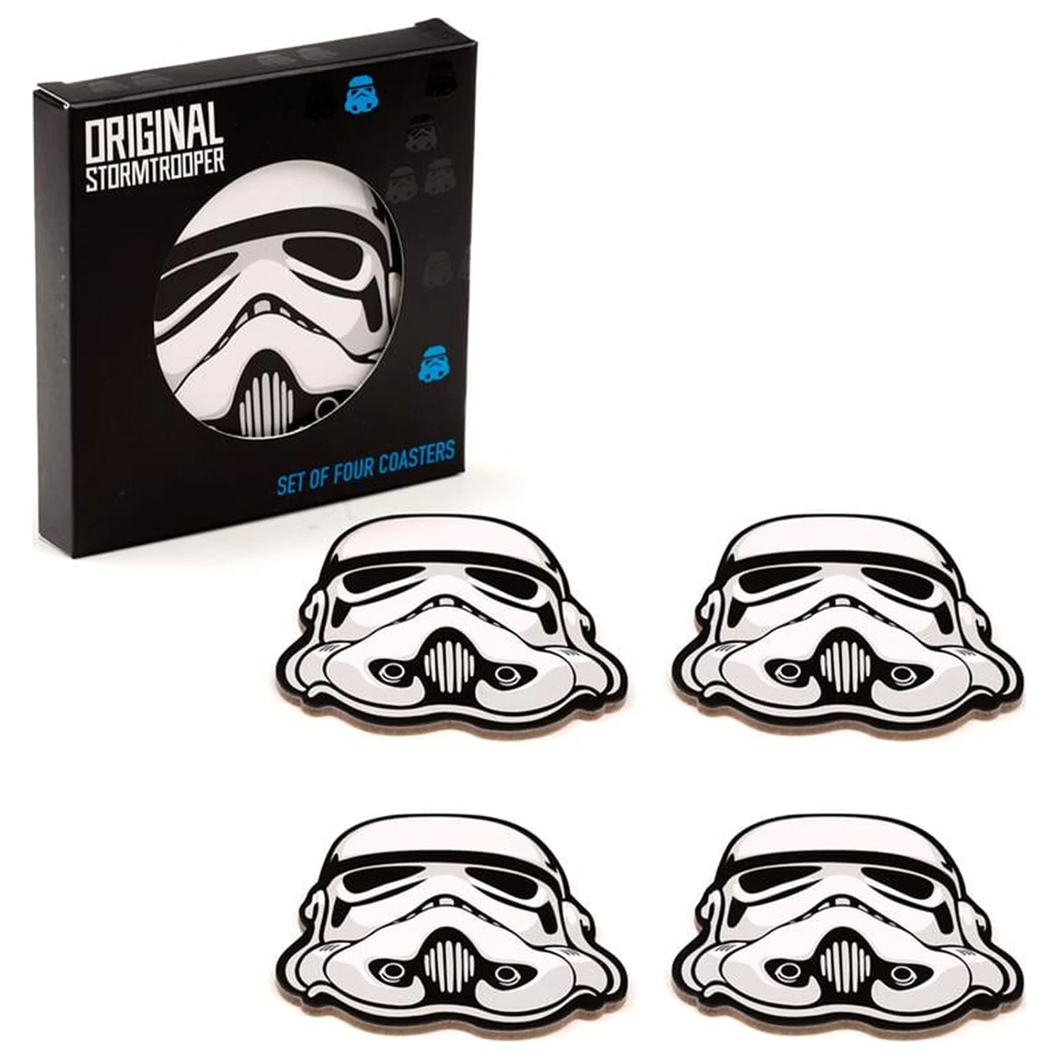 Star Wars Stormtrooper zestaw 4 podstawek pod kubek zdjęcie produktu