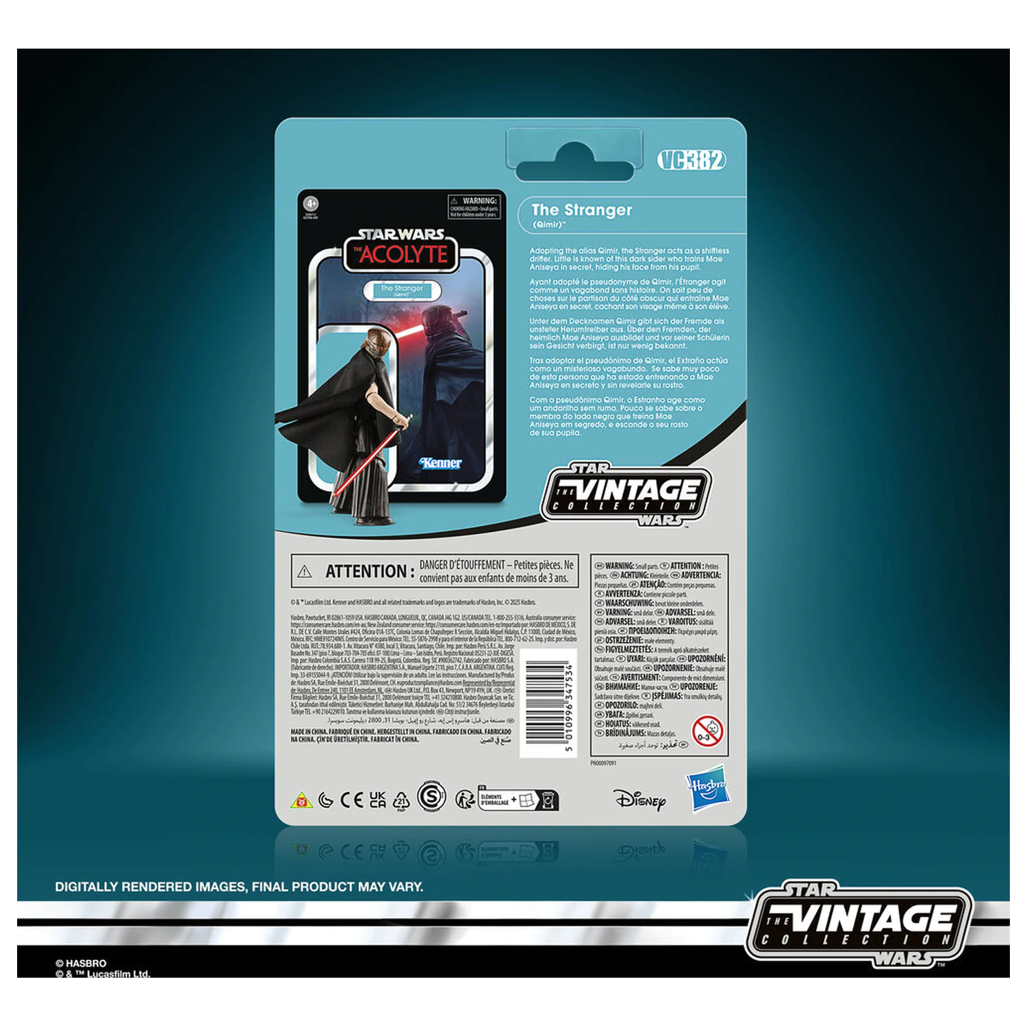 Star Wars The Acolyte The Stranger Qimir figurka 9,5cm zdjęcie produktu