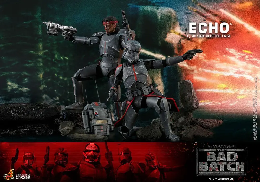 Star Wars The Bad Batch Figurka Akcji 1/6 Echo 29 cm zdjęcie produktu