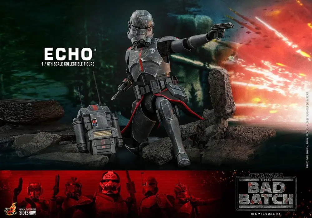 Star Wars The Bad Batch Figurka Akcji 1/6 Echo 29 cm zdjęcie produktu