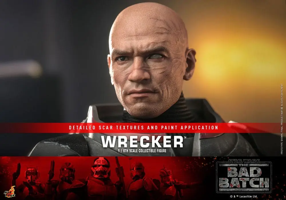 Star Wars: The Bad Batch Figurka Akcji 1/6 Wrecker 33 cm zdjęcie produktu