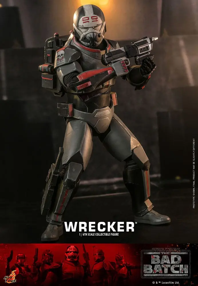 Star Wars: The Bad Batch Figurka Akcji 1/6 Wrecker 33 cm zdjęcie produktu