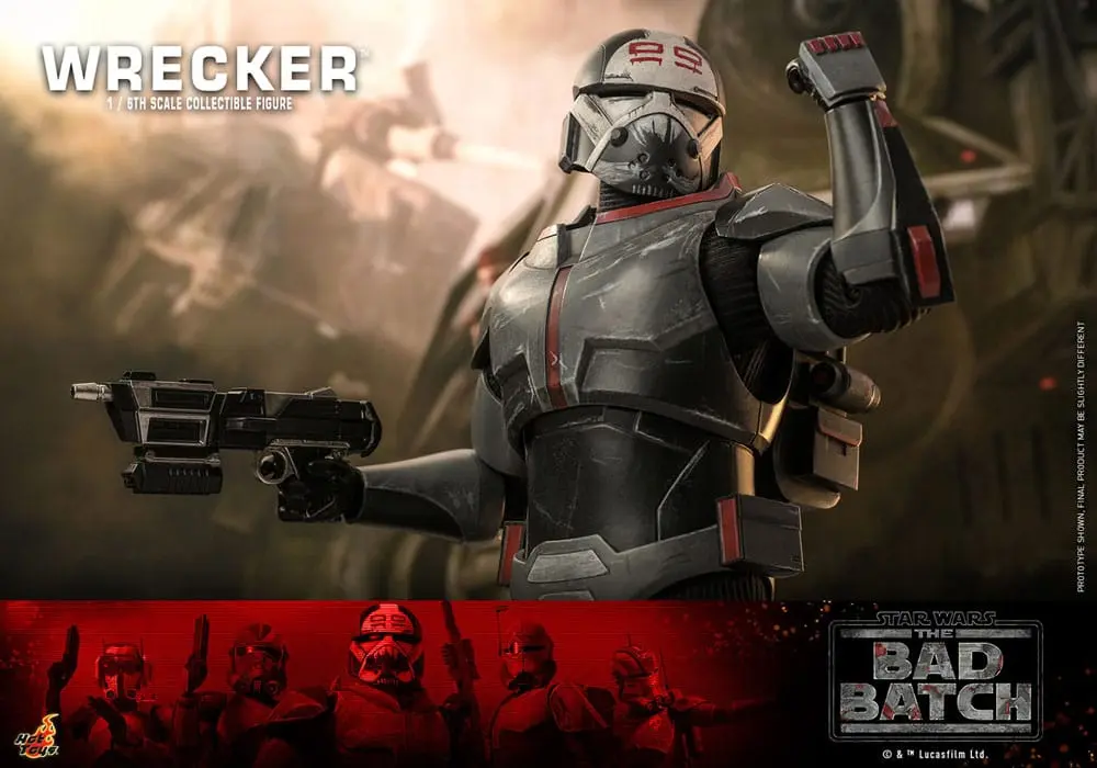 Star Wars: The Bad Batch Figurka Akcji 1/6 Wrecker 33 cm zdjęcie produktu