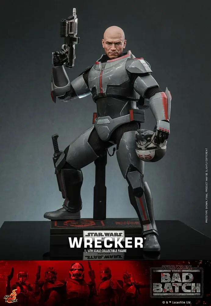 Star Wars: The Bad Batch Figurka Akcji 1/6 Wrecker 33 cm zdjęcie produktu