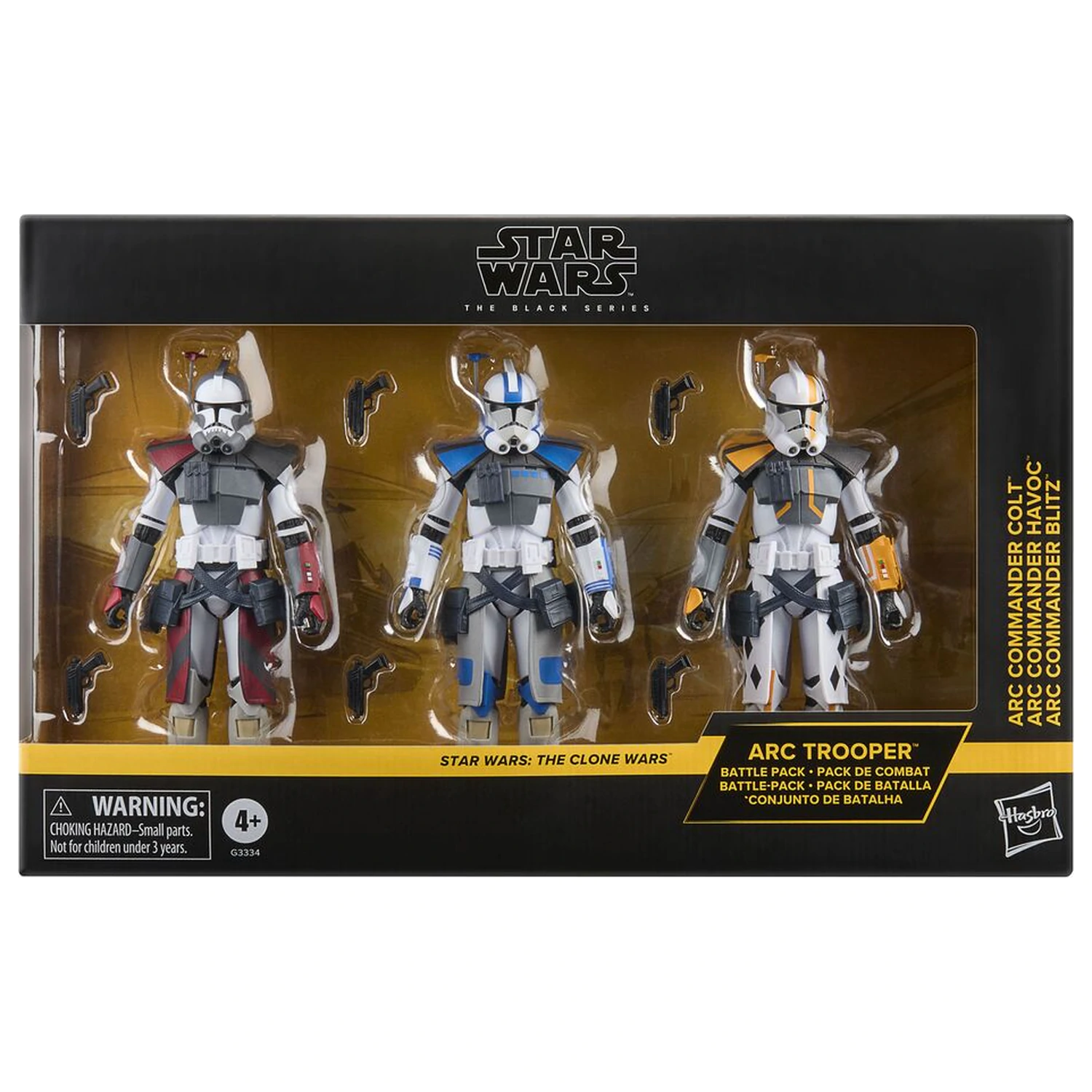 Star Wars The Black Series Star Wars The Clone Wars zestaw 3 figurek 15 cm zdjęcie produktu