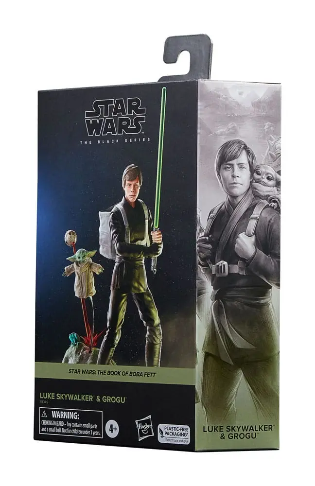 Star Wars: The Book of Boba Fett Black Series Figurka Akcji 2-Pack Luke Skywalker & Grogu 15 cm zdjęcie produktu