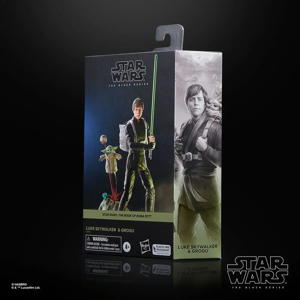 Star Wars: The Book of Boba Fett Black Series Figurka Akcji 2-Pack Luke Skywalker & Grogu 15 cm zdjęcie produktu