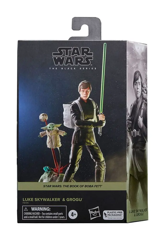 Star Wars: The Book of Boba Fett Black Series Figurka Akcji 2-Pack Luke Skywalker & Grogu 15 cm zdjęcie produktu