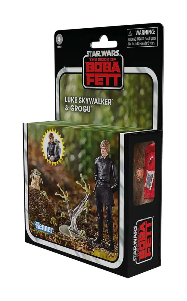 Star Wars: The Book of Boba Fett Vintage Collection Figurki Akcji Luke Skywalker & Grogu 10 cm zdjęcie produktu