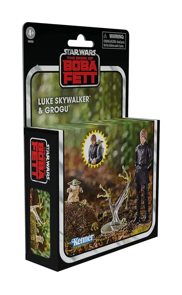 Star Wars: The Book of Boba Fett Vintage Collection Figurki Akcji Luke Skywalker & Grogu 10 cm zdjęcie produktu