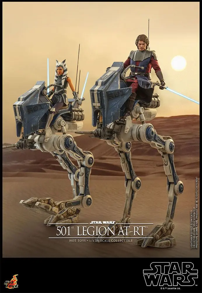 Figurka akcji Star Wars The Clone Wars 1/6 501st Legion AT-RT 64 cm zdjęcie produktu