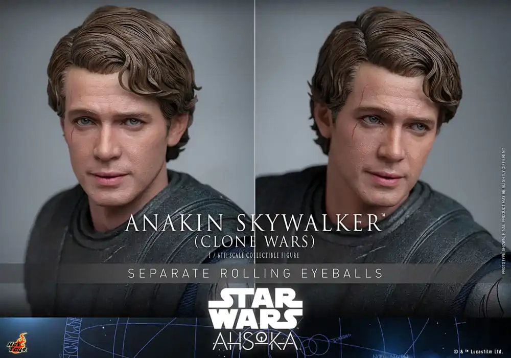 Star Wars: The Clone Wars Figurka Akcji 1/6 Anakin Skywalker 31 cm zdjęcie produktu