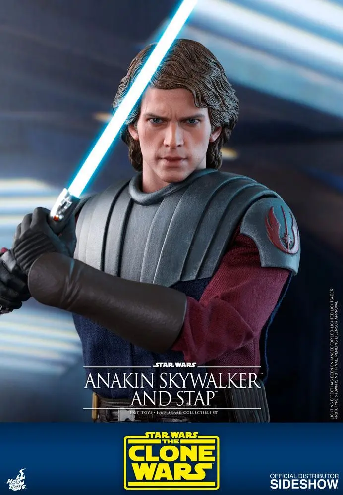 Star Wars: Wojny Klonów Figurka Akcji 1/6 Anakin Skywalker & STAP 31 cm zdjęcie produktu