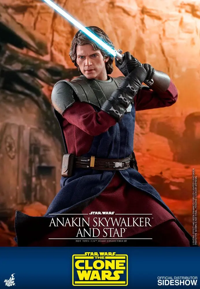 Star Wars: Wojny Klonów Figurka Akcji 1/6 Anakin Skywalker & STAP 31 cm zdjęcie produktu