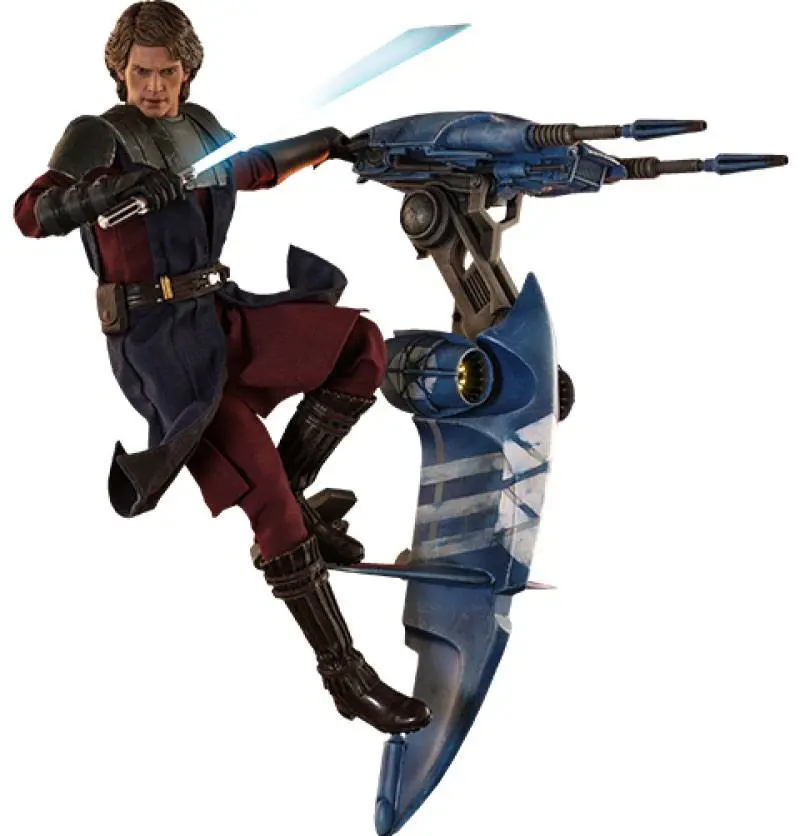 Star Wars: Wojny Klonów Figurka Akcji 1/6 Anakin Skywalker & STAP 31 cm zdjęcie produktu