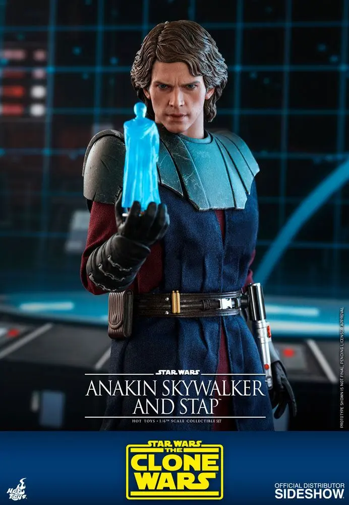 Star Wars: Wojny Klonów Figurka Akcji 1/6 Anakin Skywalker & STAP 31 cm zdjęcie produktu