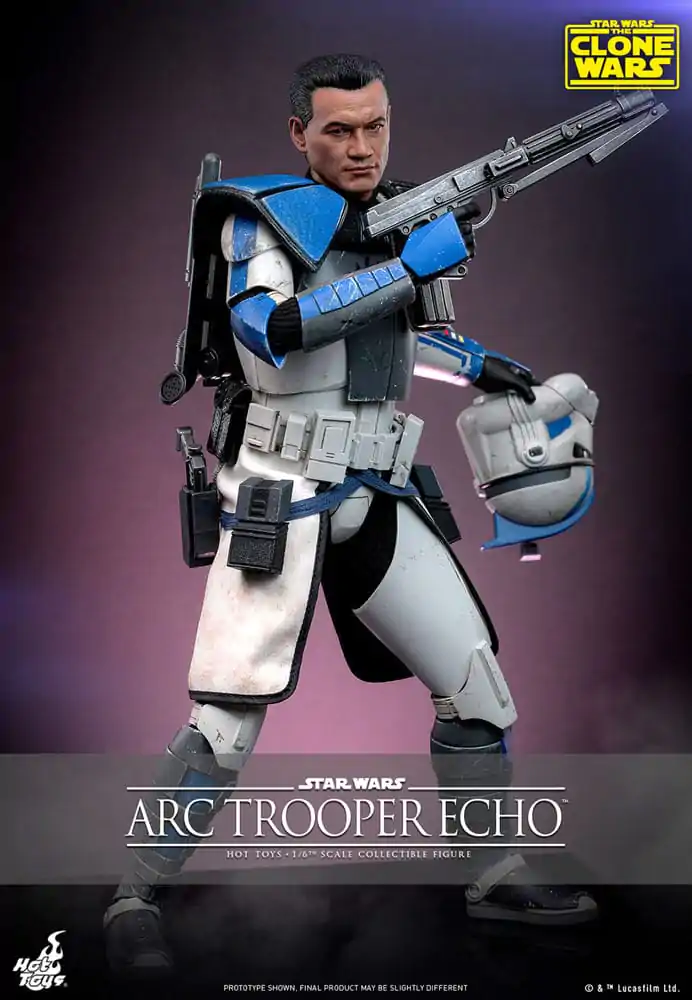 Star Wars: The Clone Wars Figurka Akcji 1/6 Arc Trooper Echo 30 cm zdjęcie produktu