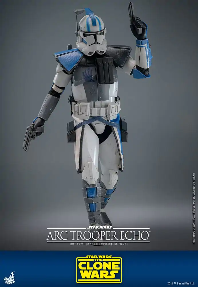 Star Wars: The Clone Wars Figurka Akcji 1/6 Arc Trooper Echo 30 cm zdjęcie produktu