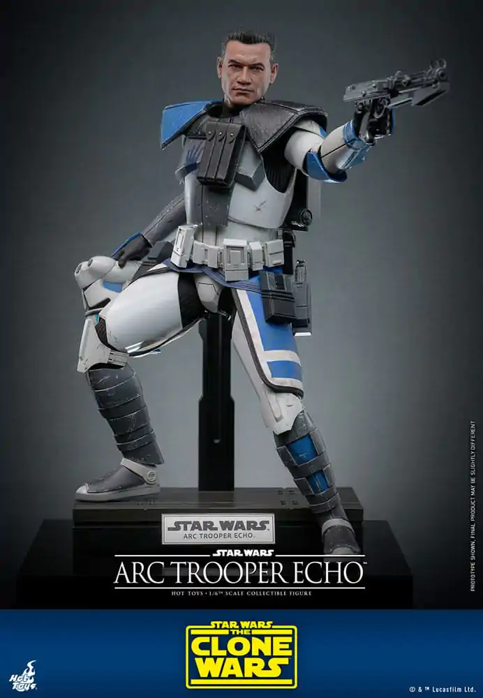 Star Wars: The Clone Wars Figurka Akcji 1/6 Arc Trooper Echo 30 cm zdjęcie produktu